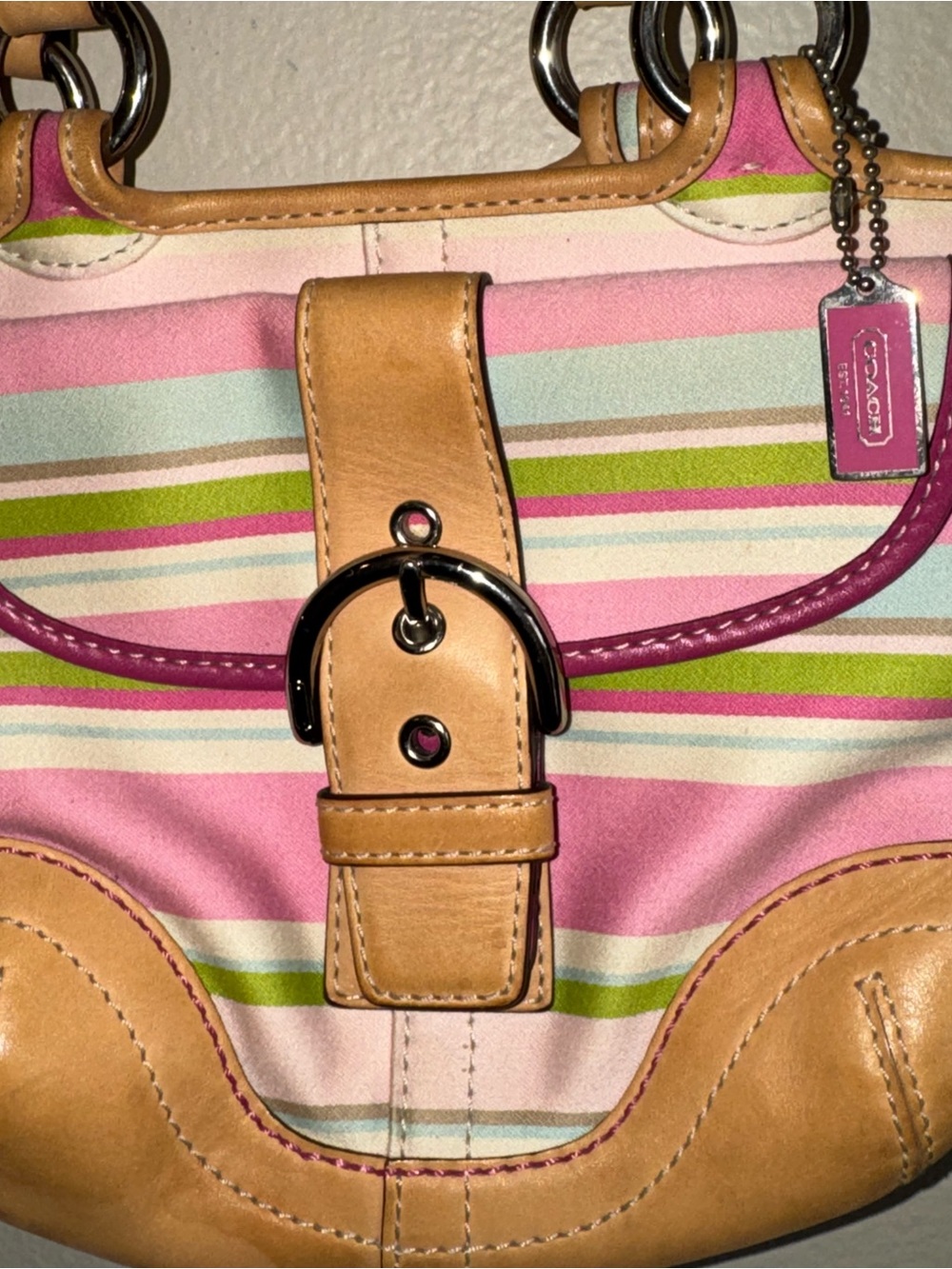 Coach soho y2k multicolored bag - Picture 5 of 12